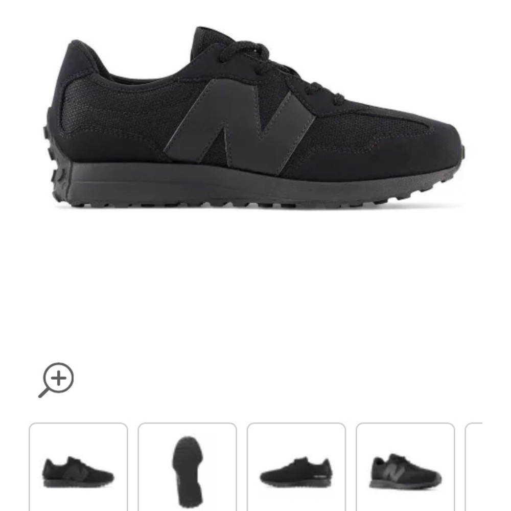 HTF! Super Rare All Black New Balance 327!! NEW IN BOX